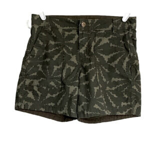 THE North Face Hiking Shorts, Size 2, Army Green.